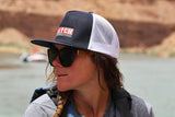 Smitty - Structured High Profile Hat - Navy/Natural #51314