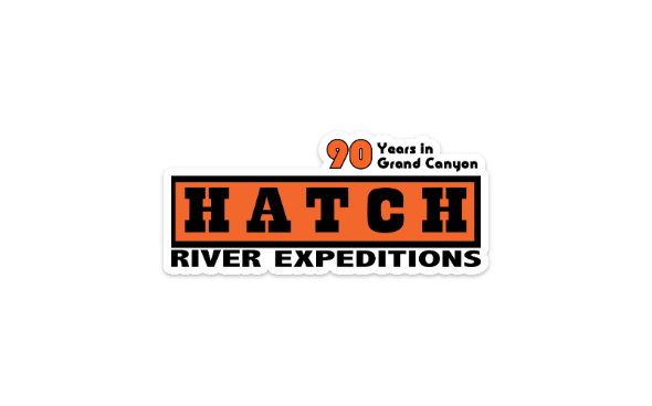 90th Year Hatch Logo Sticker