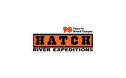 90th Year Hatch Logo Sticker