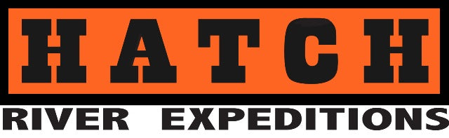 8" x 2.61" Hatch River Expeditions Bumper Sticker